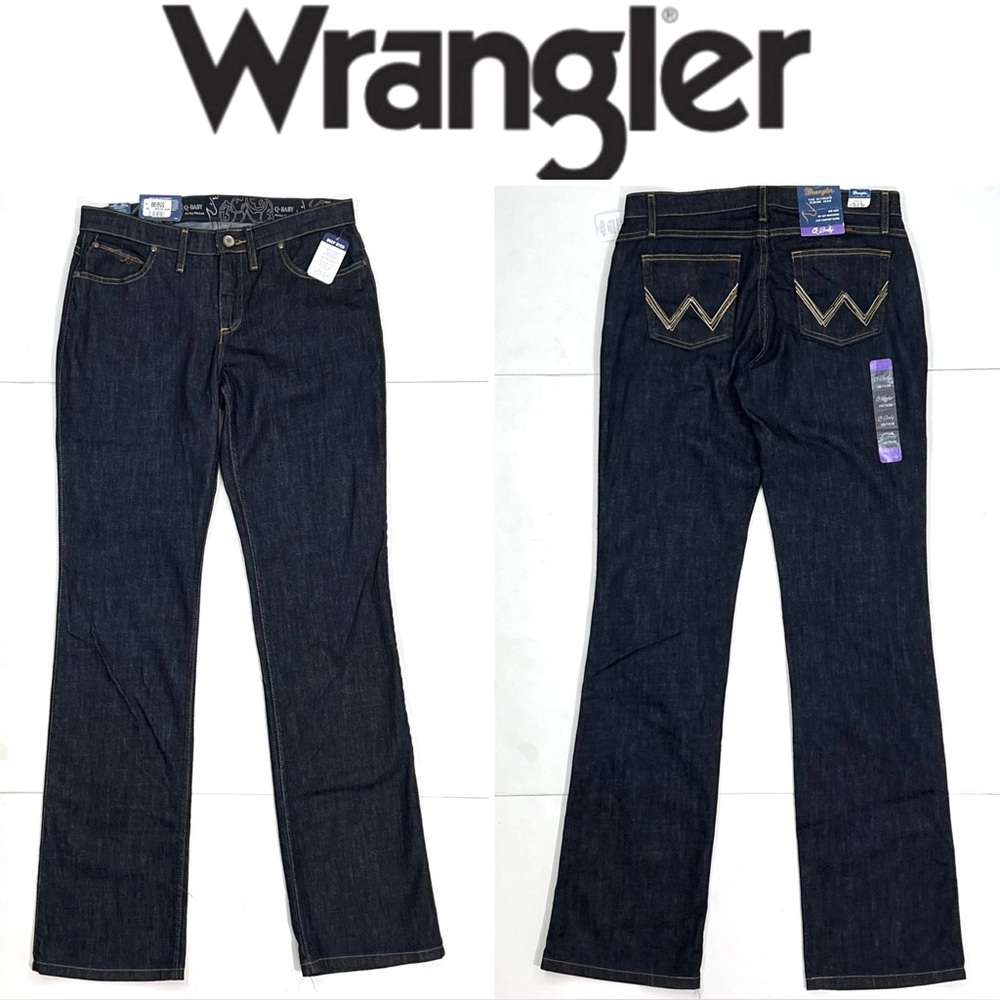 Wrangler Women’s Q-Baby Ultimate Riding Mid-Rise Jeans